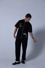 Load image into Gallery viewer, “Don’t Leave” Short Sleeve Zip-Up